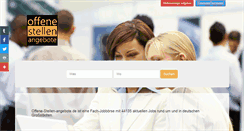 Desktop Screenshot of offene-stellen-angebote.de